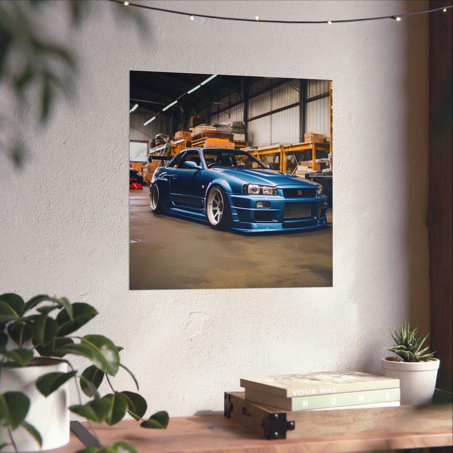 Stance Nissan Skyline Luxury Dream Car Wall Art Matte Poster Print