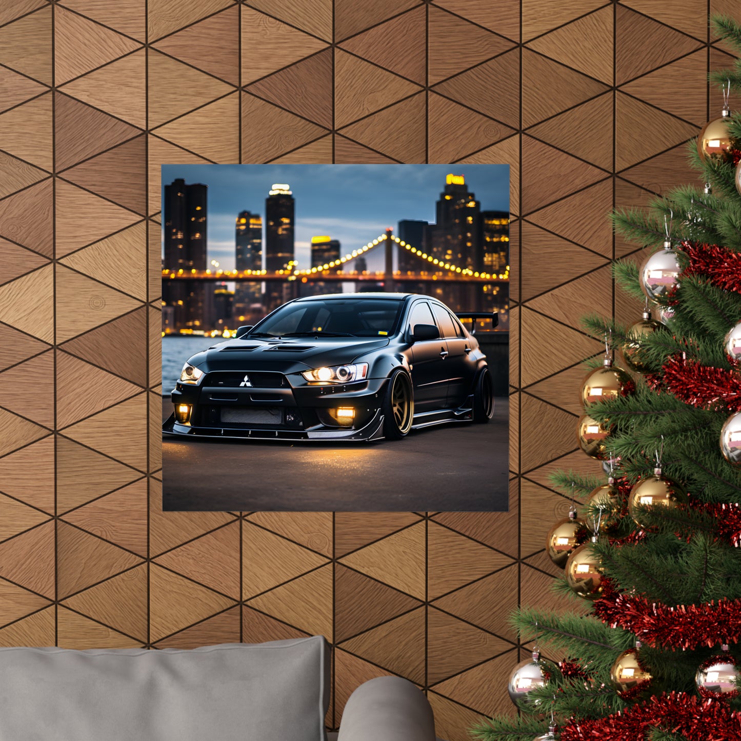 Lancer Evo Luxury Dream Car Wall Art Matte Poster Print