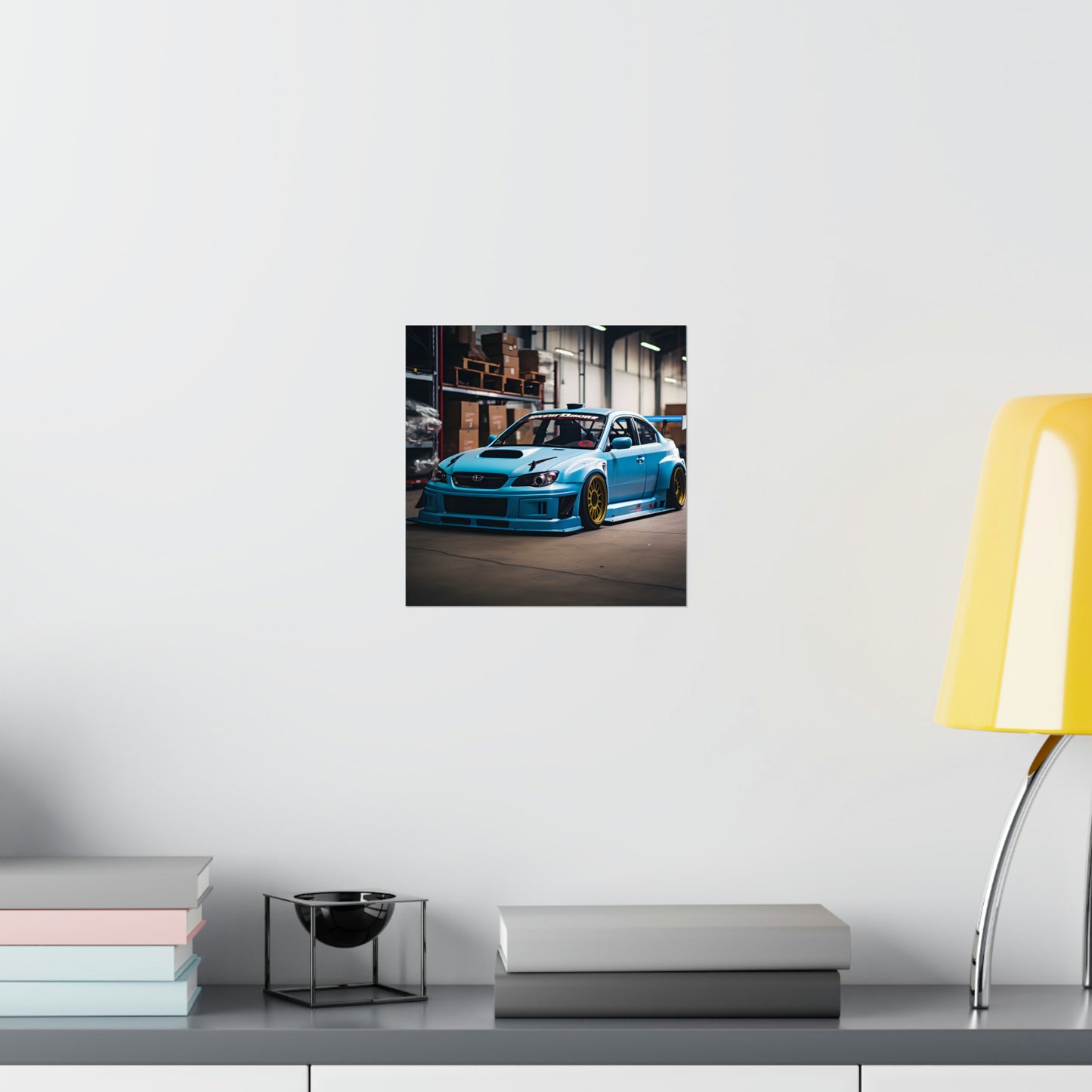 Stance Subaru STI Luxury Dream Car Wall Art Poster Print