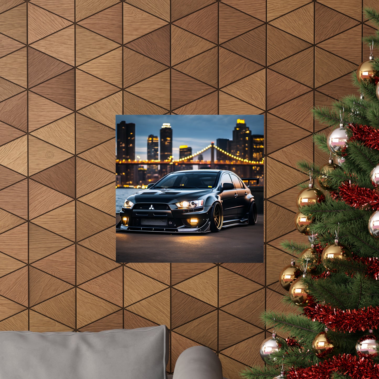 Lancer Evo Luxury Dream Car Wall Art Matte Poster Print